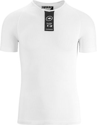 Assos Skinfoil SS Summer Base Layer - Holy White - XL, Holy White